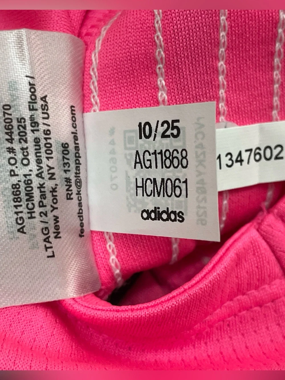 adidas Girls 3-Piece Set - White, Black & Pink NWT Size: 2T
